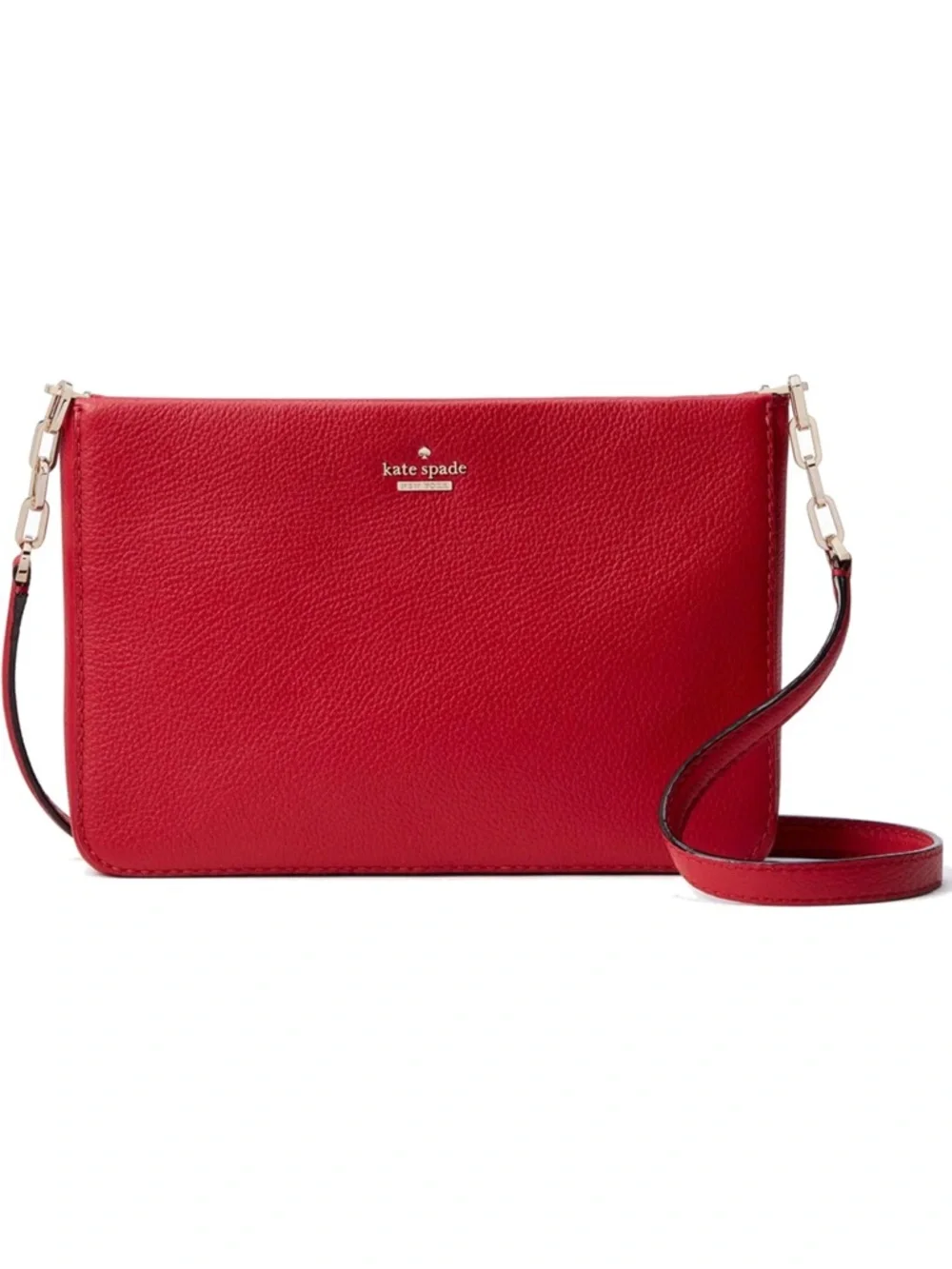 Kate Spade New York Kingston Drive Alessa Leather Bag, Heirloom Red
